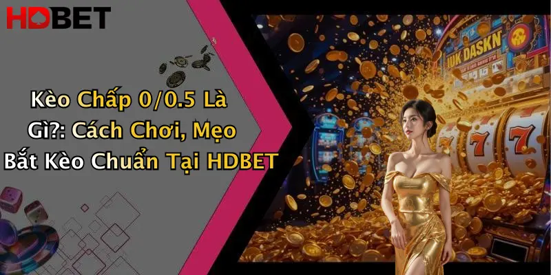 Kèo Chấp 0/0.5 Là Gì?: Cách Chơi, Mẹo Bắt Kèo Chuẩn Tại HDBET