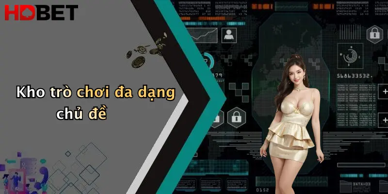 Kho trò chơi đa dạng chủ đề